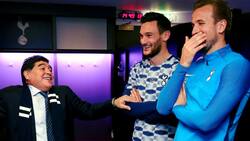 Harry Kane recordó el consejo que le dio Diego Maradona: “Que use mis ojos...”