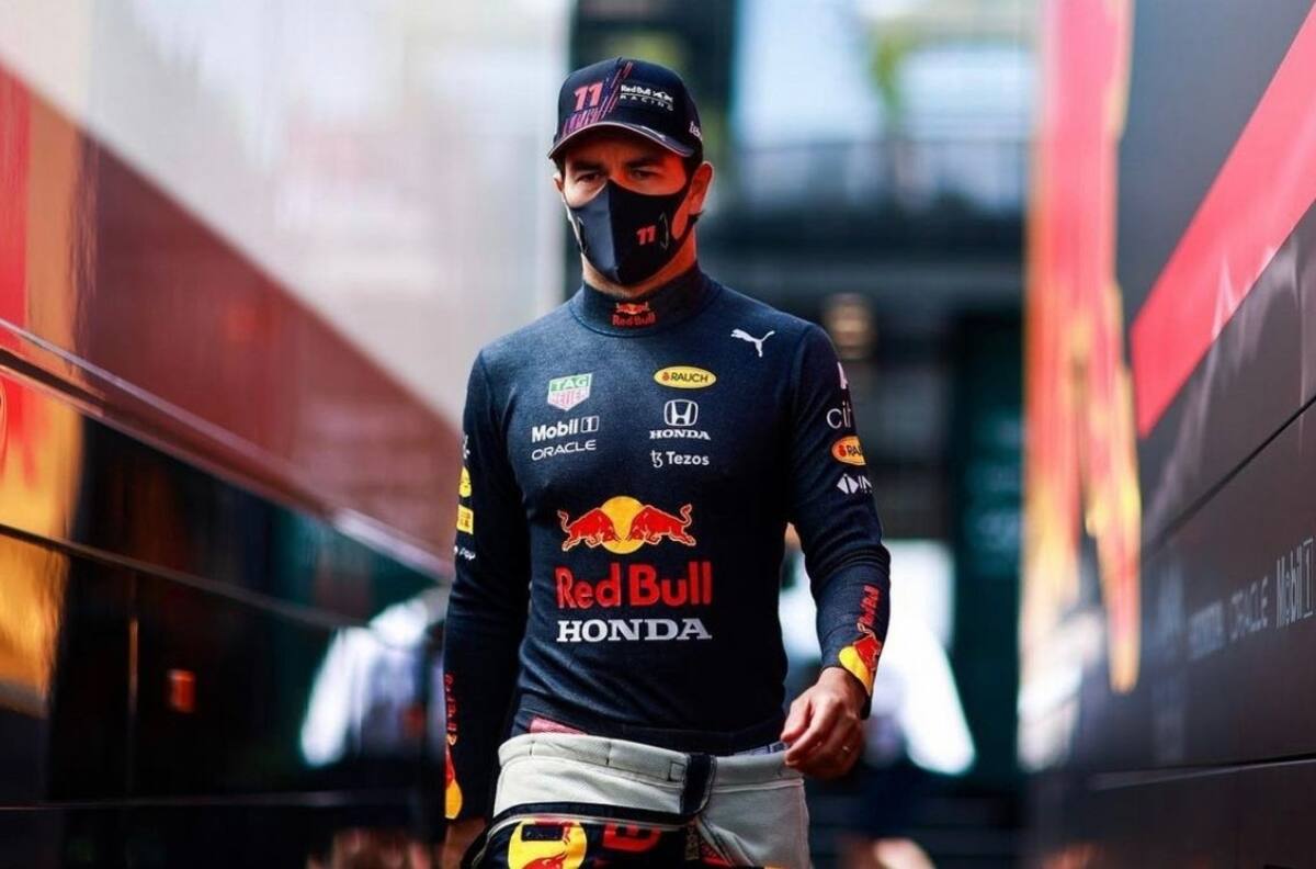 (Video) Checo Pérez le reclamó a Mazepin: "Este idiota otra vez"
