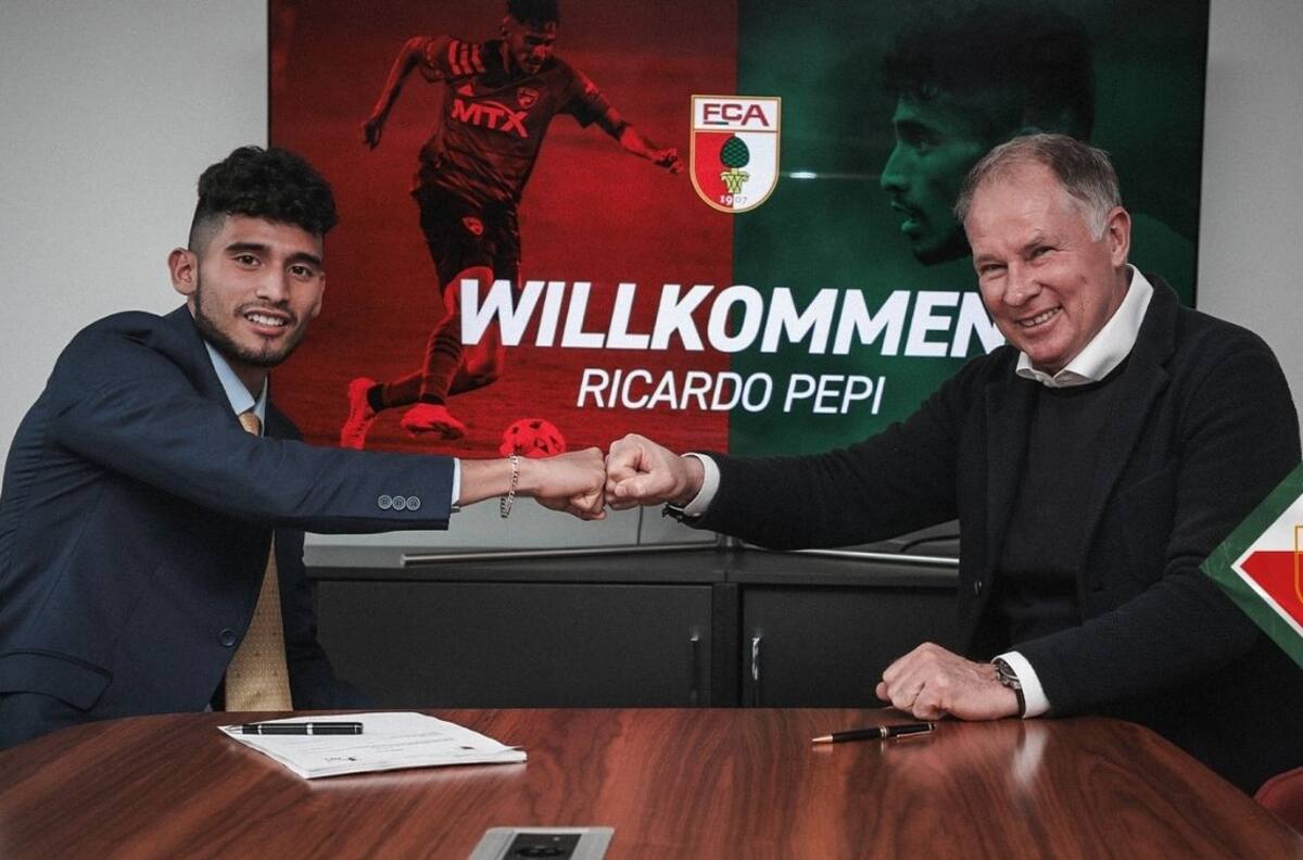Ricardo Pepi llega a Europa para jugar con el Augsburg en la Bundesliga