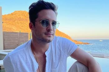 Diego Boneta reacciona ante los rumores de su compromiso con Renata Notni