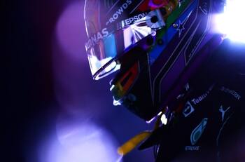 Lewis Hamilton se encuentra a un paso de ser castigado con 10 posiciones en Abu Dhabi