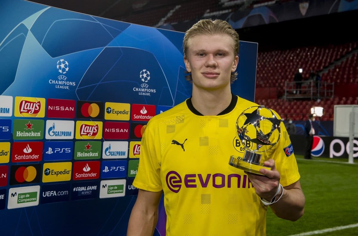 Borussia Dortmund confirmó futuro de Erling Haaland