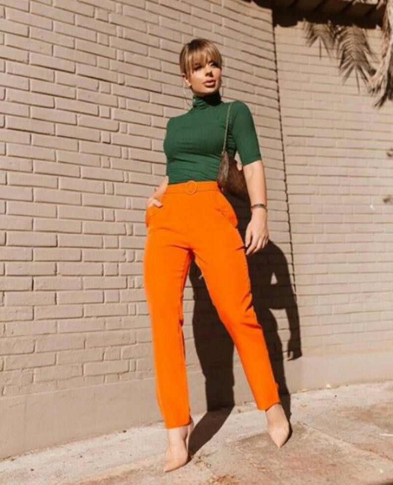 Naranja: Color de tendencia en primavera.