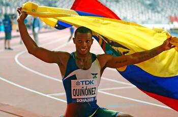 Ecuador llora la muerte de su atleta olímpico, Alex Quiñónez