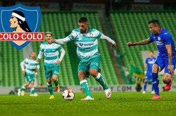 Santos Laguna: Ignacio Jeraldino es pretendido por Colo-Colo