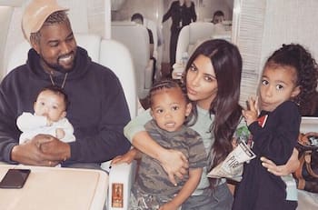 Los Hijos de Kim Kardashian se interponen entre Irina Shayk y Kanye West