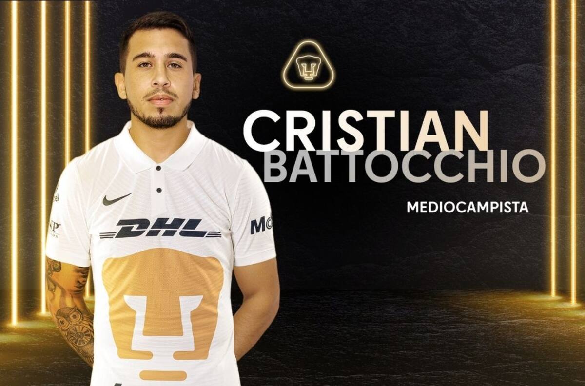 Futbol de Estufa: Cristian Battocchio, nuevo refuerzo italiano de Pumas