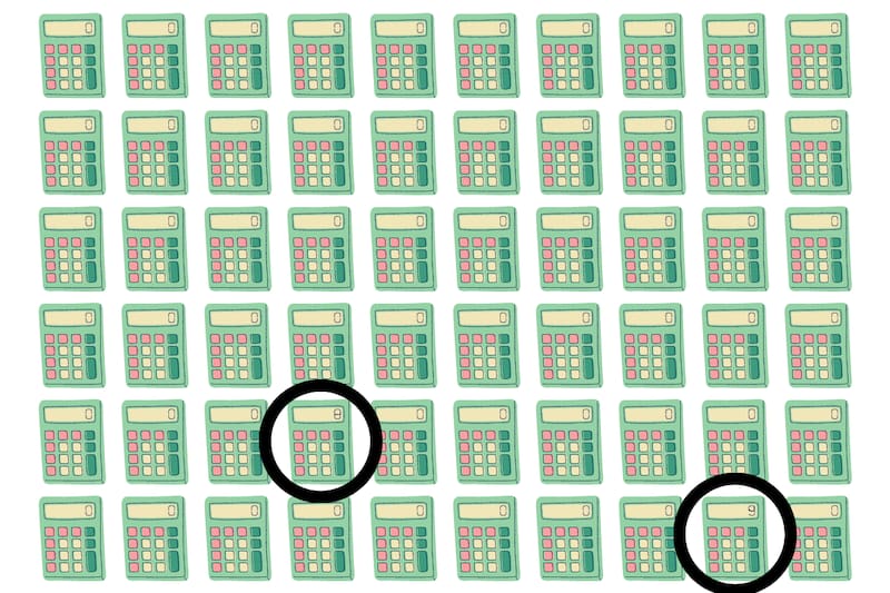 ¿Reconociste las calculadoras diferentes?