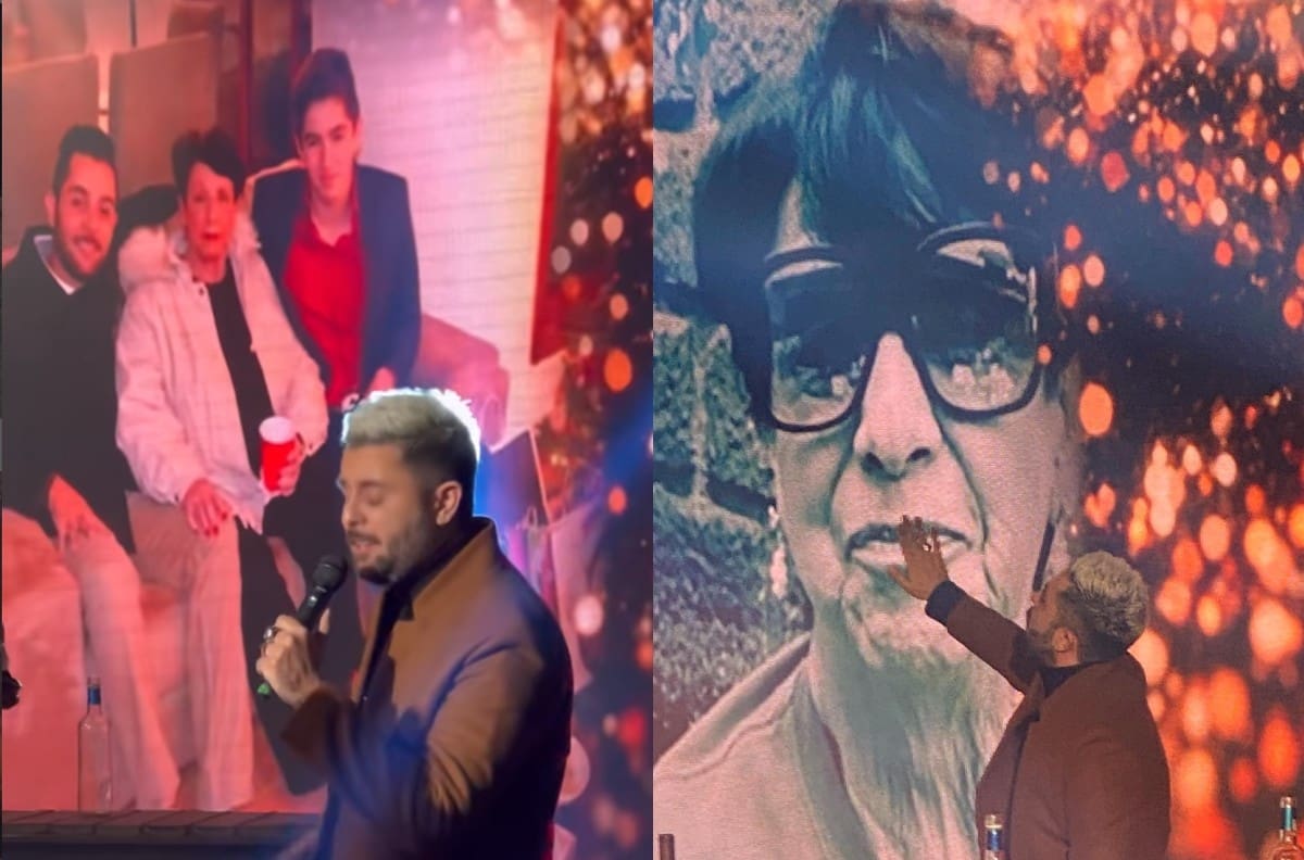 Ricardo Casares le canta entre lágrimas a su abuelita en "Los Reyes del Playback"