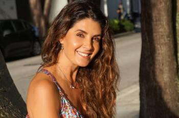 Mayrín Villanueva publica tierna fotografía como madrastra con los hijos de Itatí Cantoral