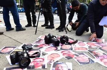 México, país donde corre riesgo la vida de los periodistas