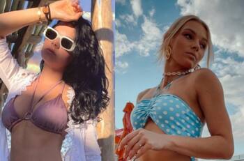 Irina Baeva y Livia Brito cautivan en sus vacaciones por la Riviera Maya