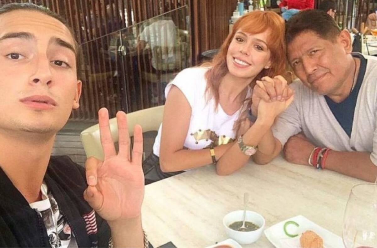 Juan Osorio, su novia Eva Daniela y su hijo Emilio en un triángulo amoroso