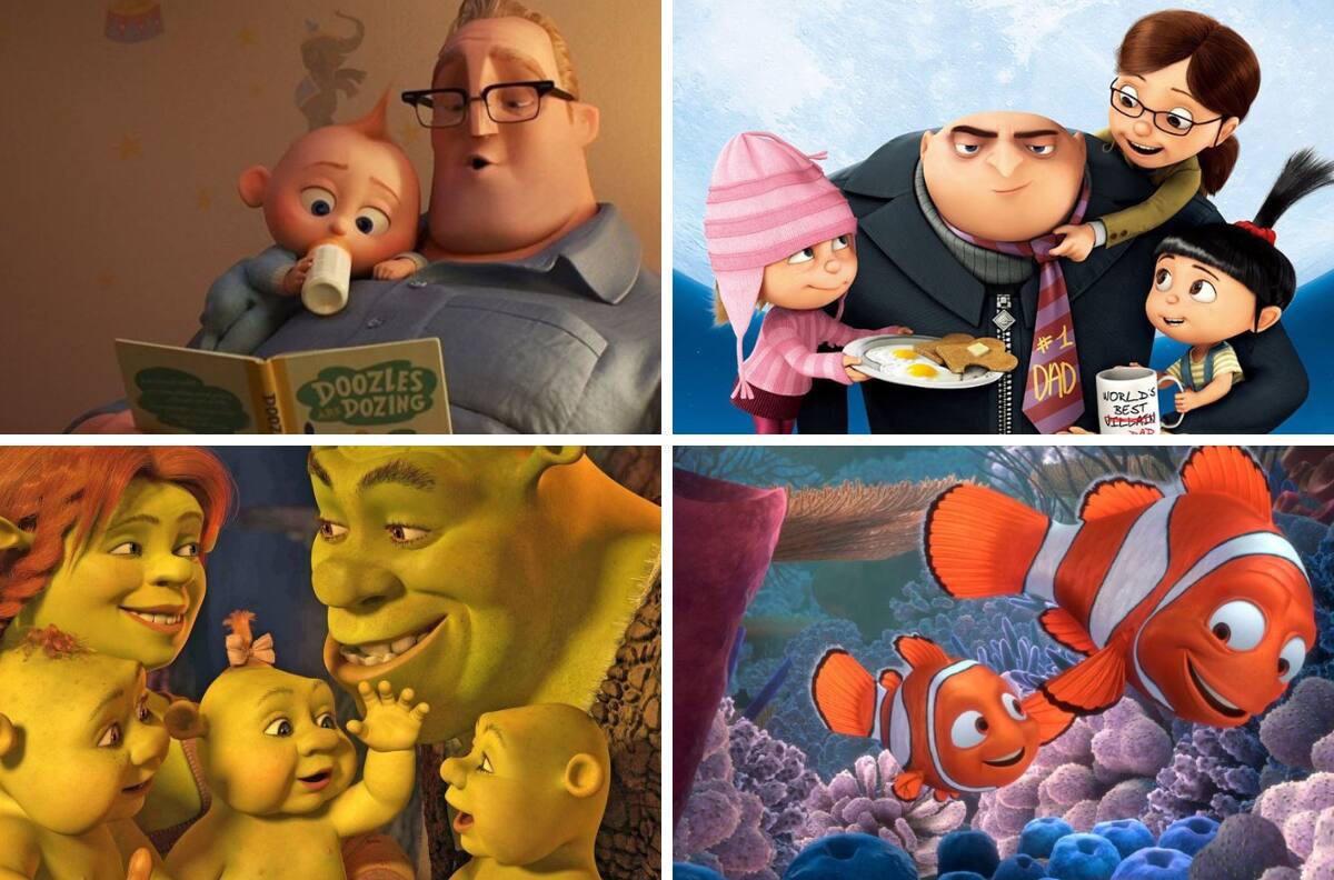 Estos son los papás mas icónicos del cine animado