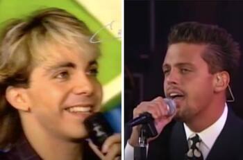 ¿Cris Valdés o Cristian Castro? La rivalidad entre el cantante y Luis Miguel en los 90's