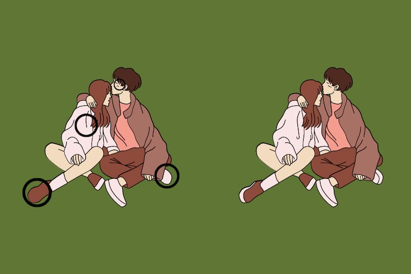 ¡Estas eran las diferencias!