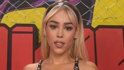 Danna Paola en la Pink Carpet de los MTV MIAW: "Me encuentro feliz y plena"