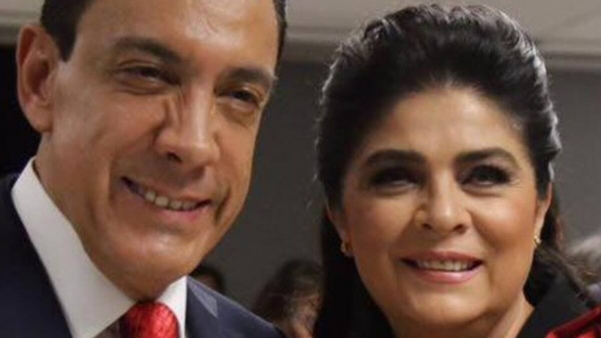 Esposo de Victoria Ruffo reacciona al ser captado en un antro sin la actriz