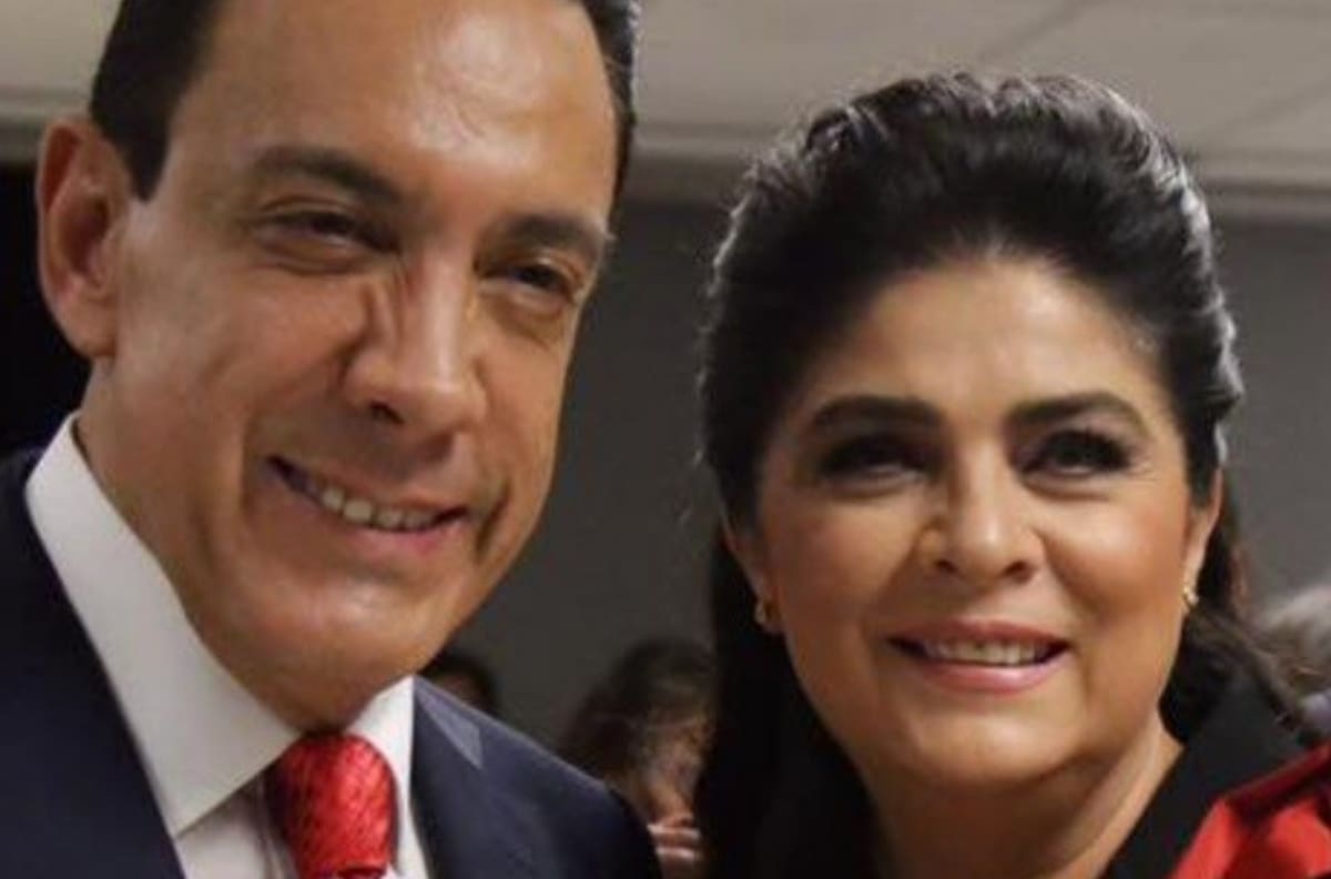 Esposo de Victoria Ruffo reacciona al ser captado en un antro sin la actriz