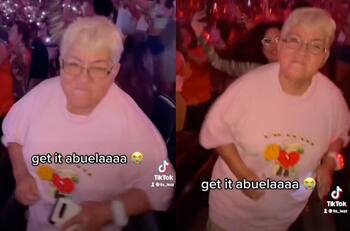 VIDEO | Abuelita se vuelve viral tras asistir a un concierto de Bad Bunny y pasársela increíble
