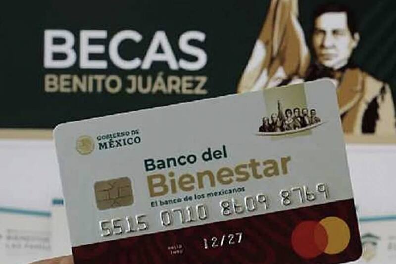 Ya se pueden recoger las tarjetas para recibir el pago de la Beca Benito Juárez