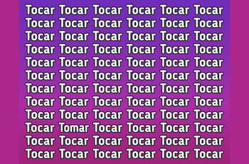 Acertijo visual: Encuentra la palabra 'Tomar' en menos de 10 segundos