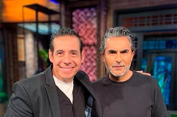 Yordi Rosado y Raúl "El Negro" Araiza festejan por adelantado el Día del Padre