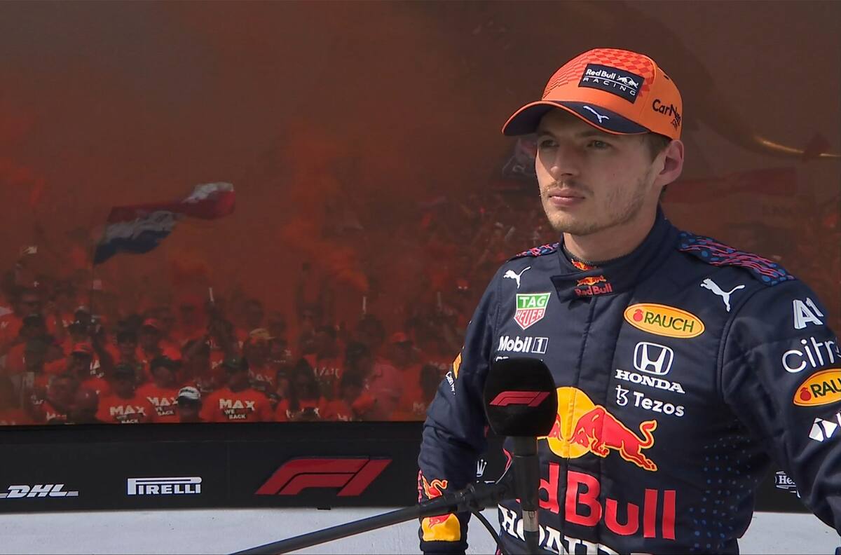 Max Verstappen reforzó su liderato llevándose el triunfo en Austria, Checo remontó y quedó sexto