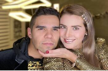 Stefanía de Aranda, esposa de Emir Pabón sale del hospital y así celebró con su familia