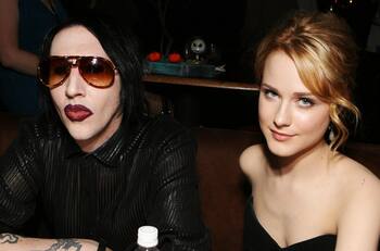 Evan Rachel Wood envía mensaje a Marilyn Manson tras su aparición en la listening party de "Donda"