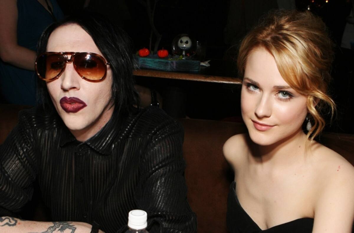Evan Rachel Wood envía mensaje a Marilyn Manson tras su aparición en la listening party de "Donda"