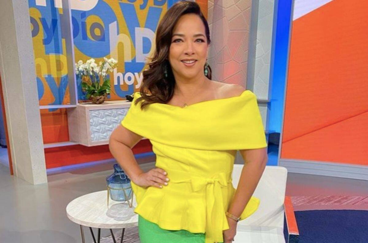 Adamari Lopez sorprende con espectacular figura en look amarillo