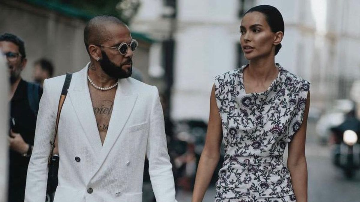 Dani Alves respalda a su esposa ante la prensa mexicana: “Viva México cab...”
