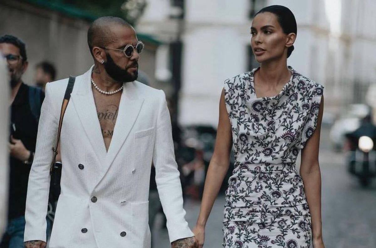 Dani Alves respalda a su esposa ante la prensa mexicana: “Viva México cab...”