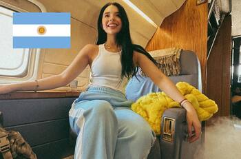 Tunden en redes sociales a Ángela Aguilar por decir que es 25% argentina
