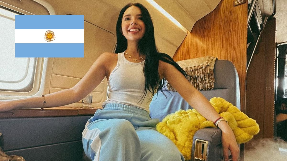 Tunden en redes sociales a Ángela Aguilar por decir que es 25% argentina