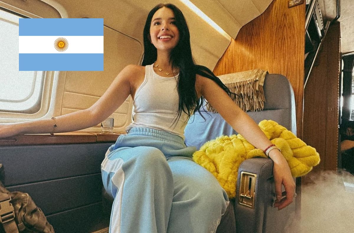 Tunden en redes sociales a Ángela Aguilar por decir que es 25% argentina