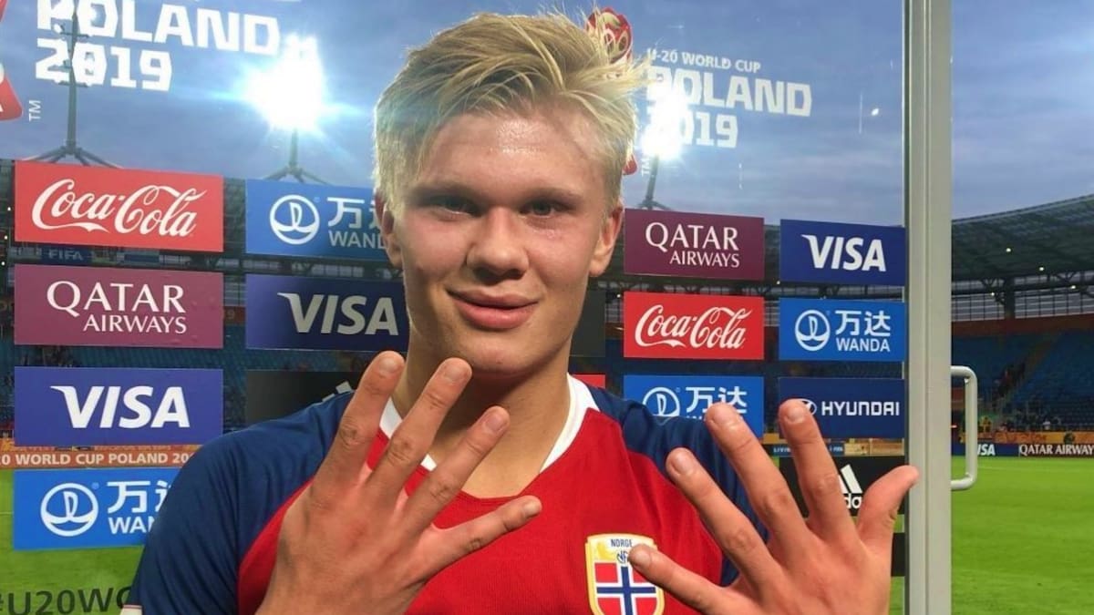 A cuatro años de la explosión mundial de Erling Haaland: nueve goles a Honduras en el Mundial Sub 20