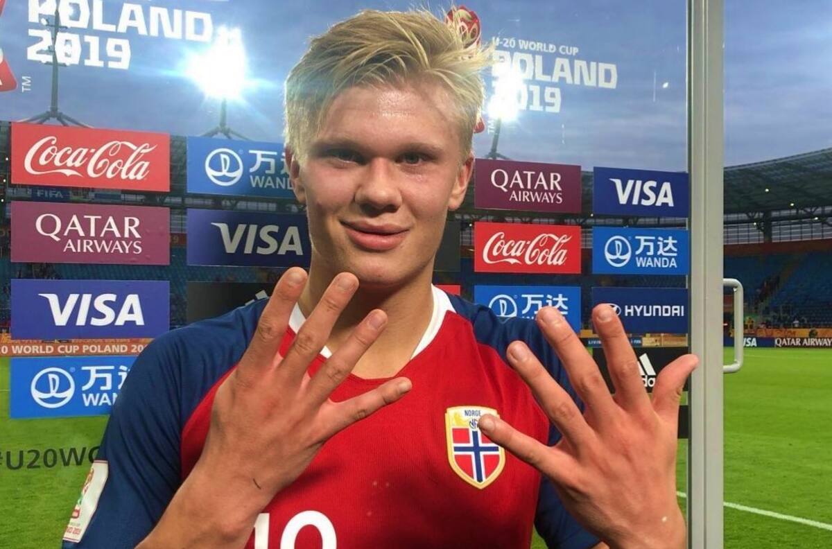 A cuatro años de la explosión mundial de Erling Haaland: nueve goles a Honduras en el Mundial Sub 20