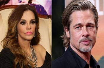 “Lo vi chiquitito”: Lucía Méndez se decepcionó al conocer a Brad Pitt