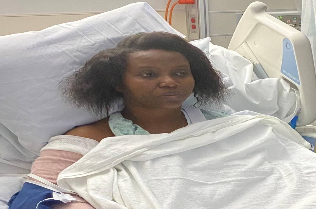 Viuda del presidente de Haití reaparece devastada desde el hospital