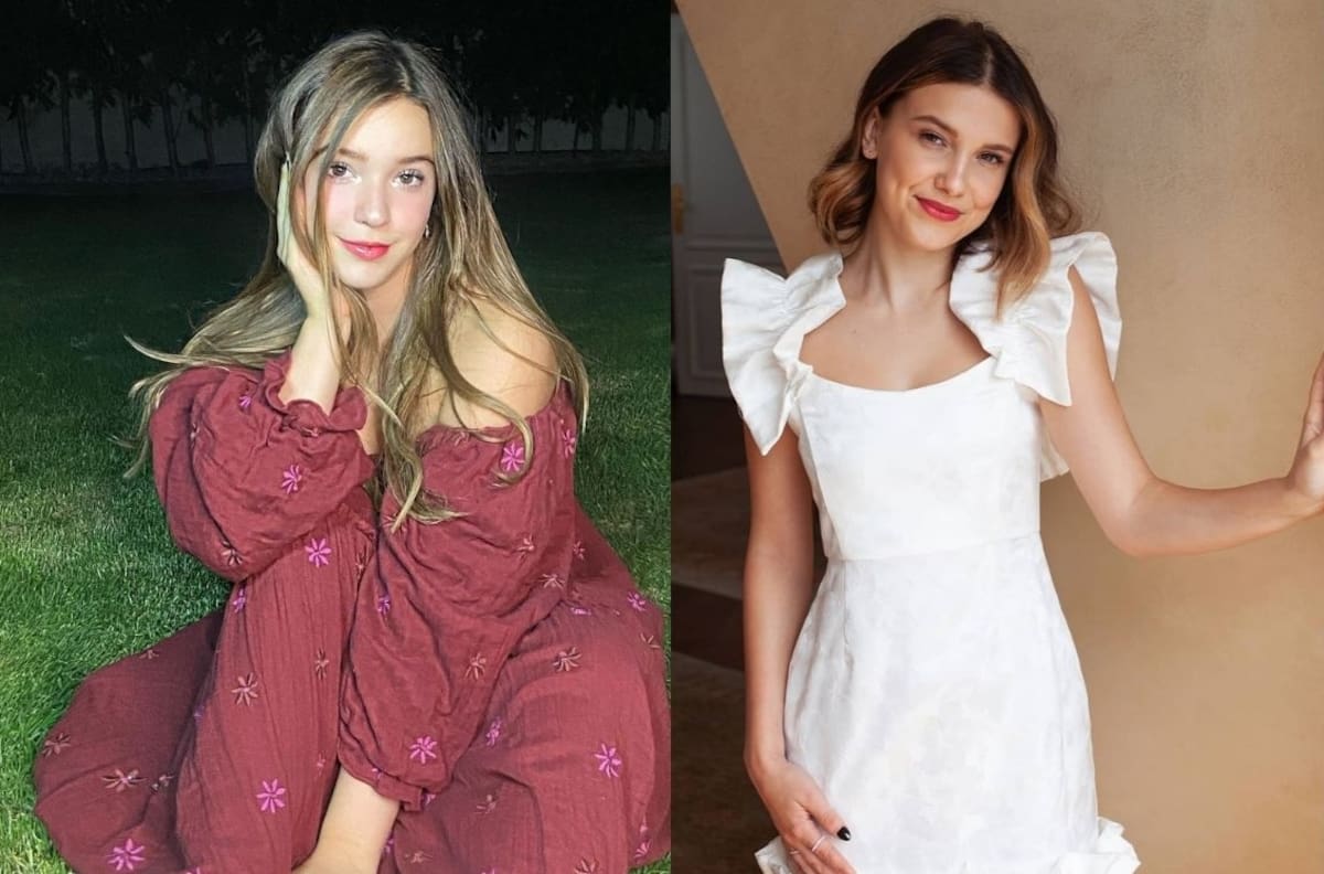 Mía Rubín luce idéntica a Millie Bobby Brown de Stranger Things