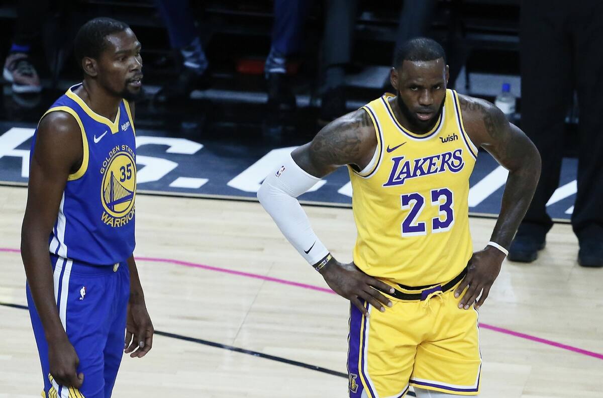 LeBron James y Kevin Durant: Figuras principales de cara a votación All Star