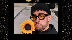 El poderoso significado del girasol y look que lleva Bad Bunny a los Grammys