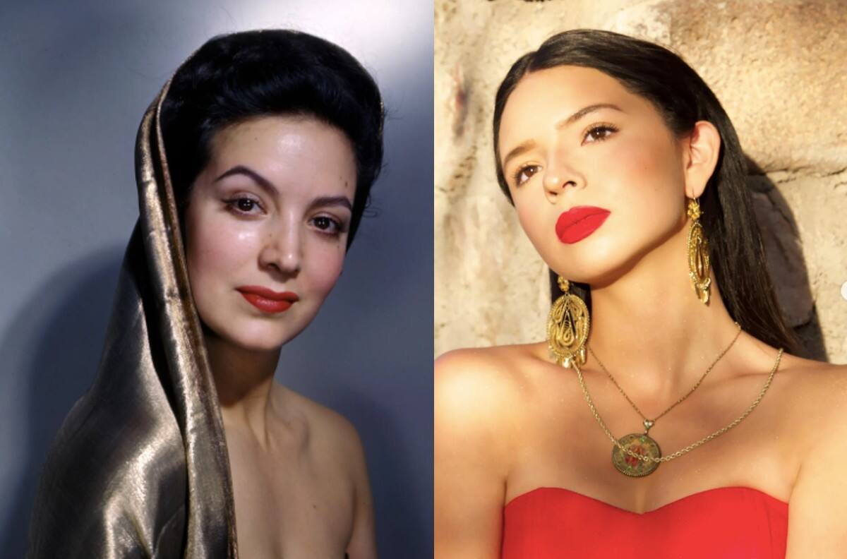 Ángela Aguilar podría interpretar a María Félix en su bioserie