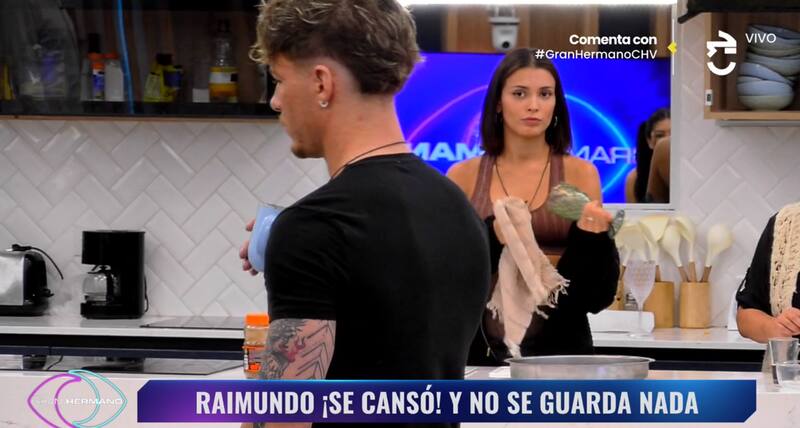 Raimundo y Constanza tuvieron otra pelea en "Gran Hermano" Chile.