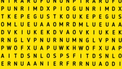 Acertijo visual: Encuentra la palabra "reina" en la sopa de letras