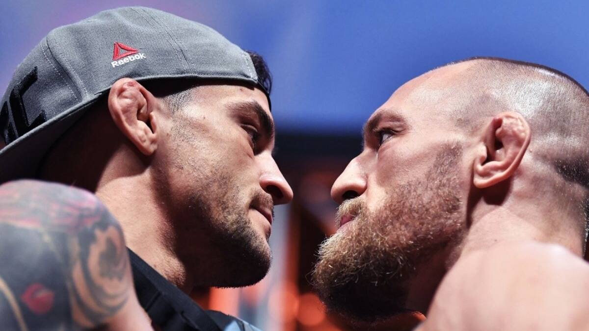Conor McGregor mandó intimidante mensaje a Poirier previo a su pelea en la UFC