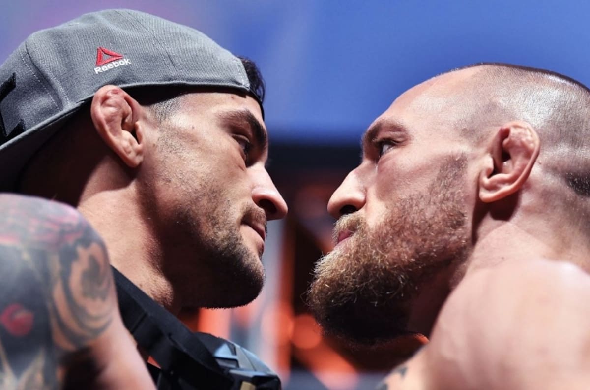Conor McGregor mandó intimidante mensaje a Poirier previo a su pelea en la UFC