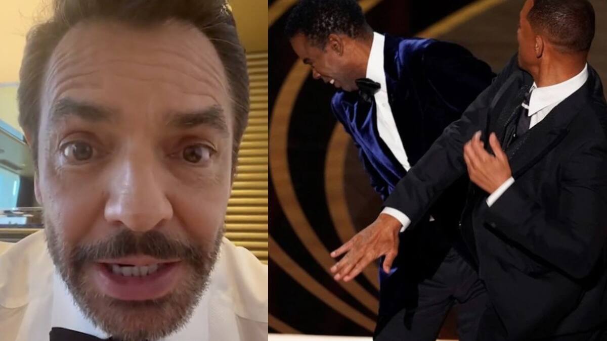 Eugenio Derbez cuenta cómo vivió la cachetada de Will Smith a Chris Rock
